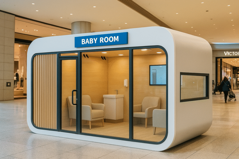 apple cabin baby room
