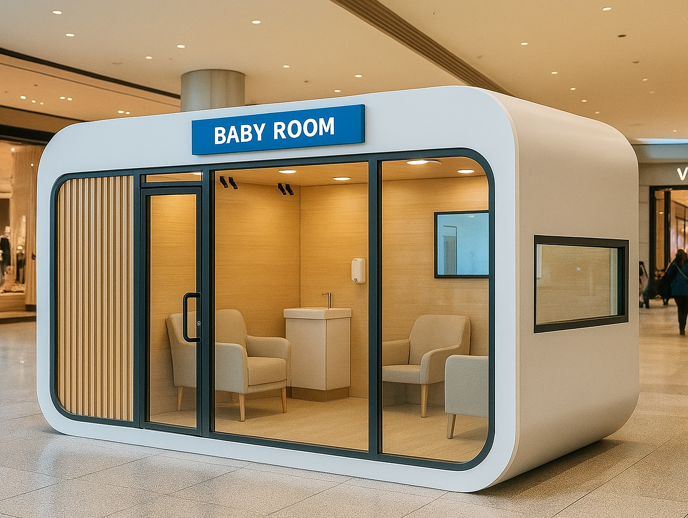 apple cabin baby room