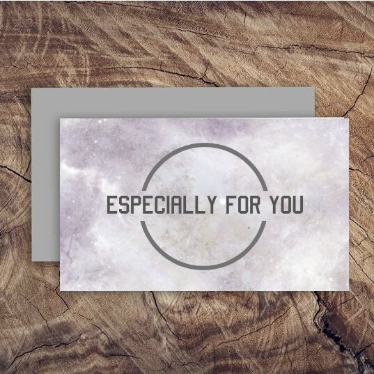 especially for you