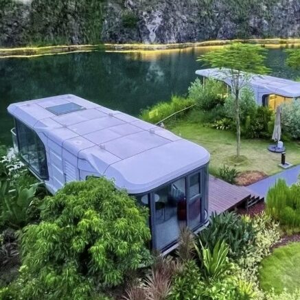 space capsule lake